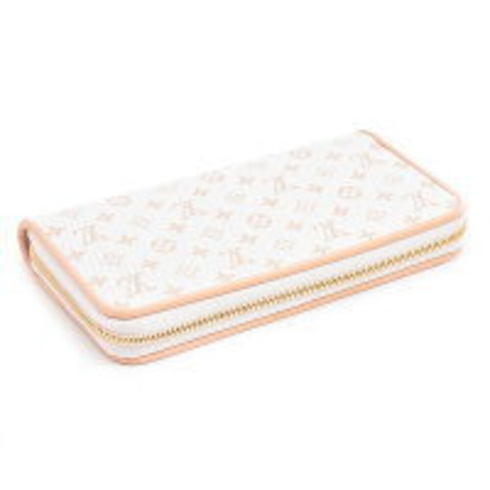 Louis Vuitton Zippy Wallet Monogram Long Fall Winter Show White - Picture 3 of 7